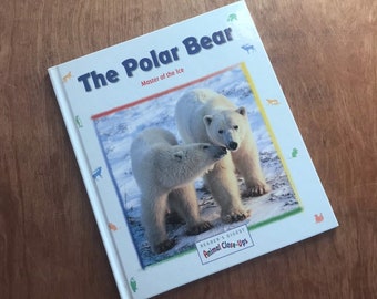 Polar Bear Book Master Of The Artic Ice Readers Digest Animal Close Ups 1990s lcww