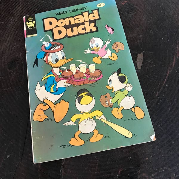 Walt Disney Donald Duck Comic Book 220 June 1980 Million Dollar Rock Nephews Huey Dewey Louie Comical Adventures lcww