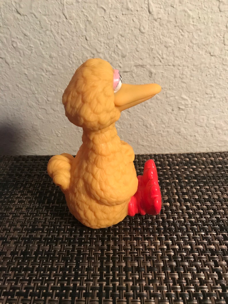 Baby Squeak Toy 1970s Little Big Bird Sesame Street Playskool Etsy