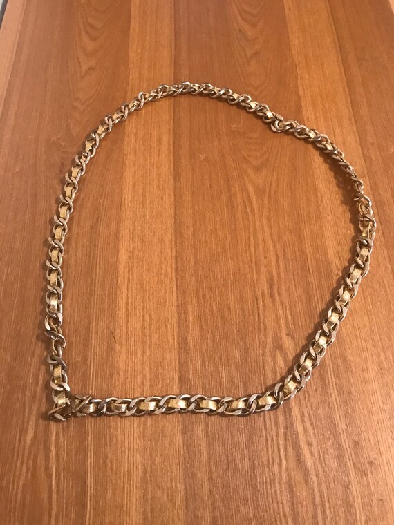 Chain Necklace Belt Heavy Unique Double It Or Wear