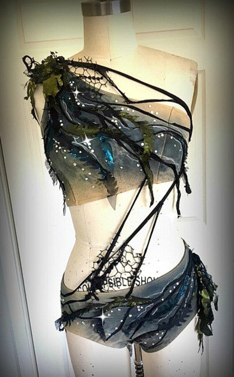 Pole dance costume / aerial costume / custom dance costume / Etsy