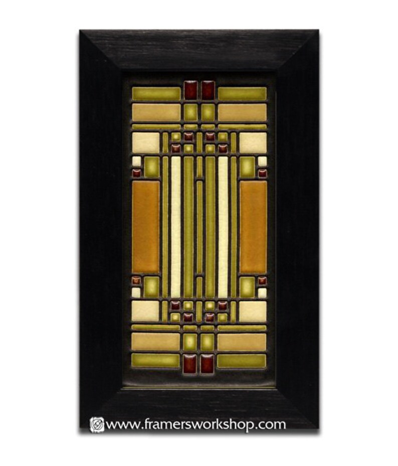 Skylight Brown Motawi Tile Frank Lloyd Wright Design Image 0