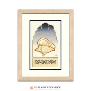 San Francisco Symphony, David Lance Goines Book Plate