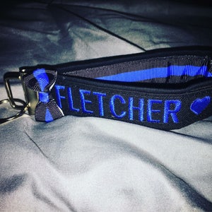 Police/LEO Loopstyle-Wristlet Keychain Thin Blue Line image 7