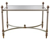 French Maison Baguès Style Bronze Metal Cocktail Table