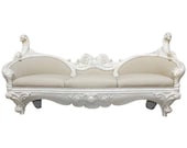 18th Century French Rococo Painted Sofa
