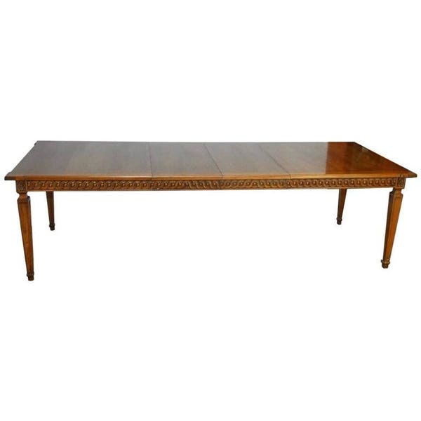 RESERVED-Neoclassical Style Dining Table by Jacques Bodart