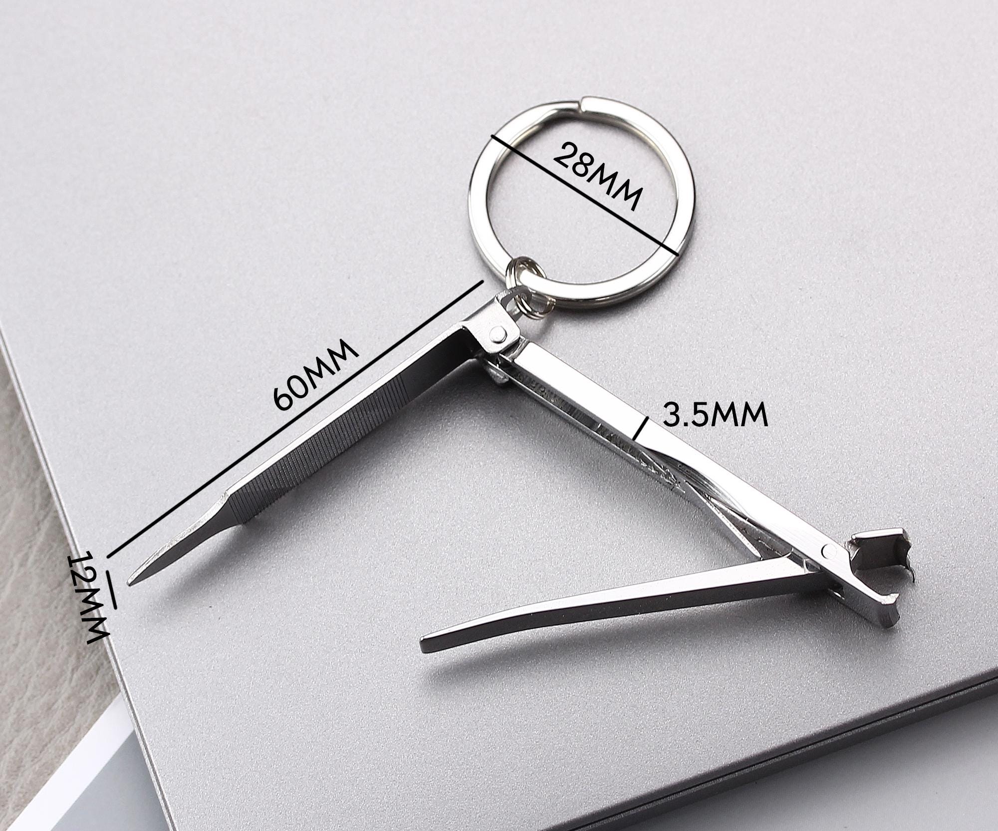 Custom Nail Clipper Keychain, Personalized Portable Fingernail Clippers ...