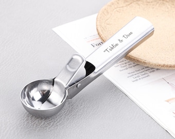 Personalized Ice Cream Scoop, Portable Stainless Steel Ice Cream Scoop, Custom Kitchen Gadget, Gifts for home, mother's day, father's day