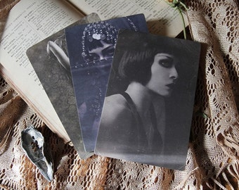 Vintage Portrait Postcard Set