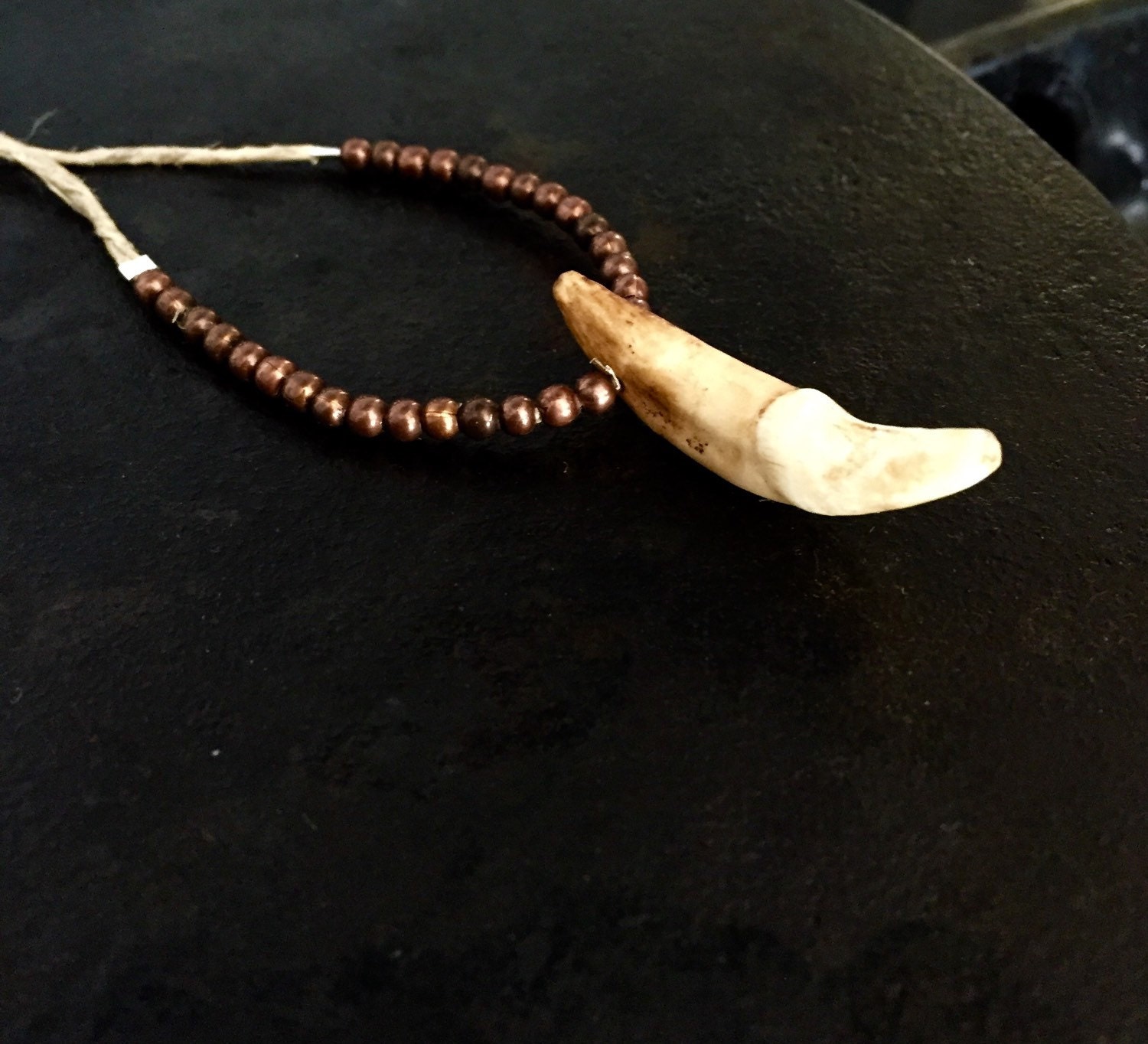 Men's wolf tooth necklace shop
