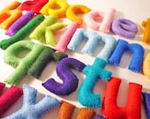 Felt Stuffed Alphabet, Felt letters for kids, Educational Toy