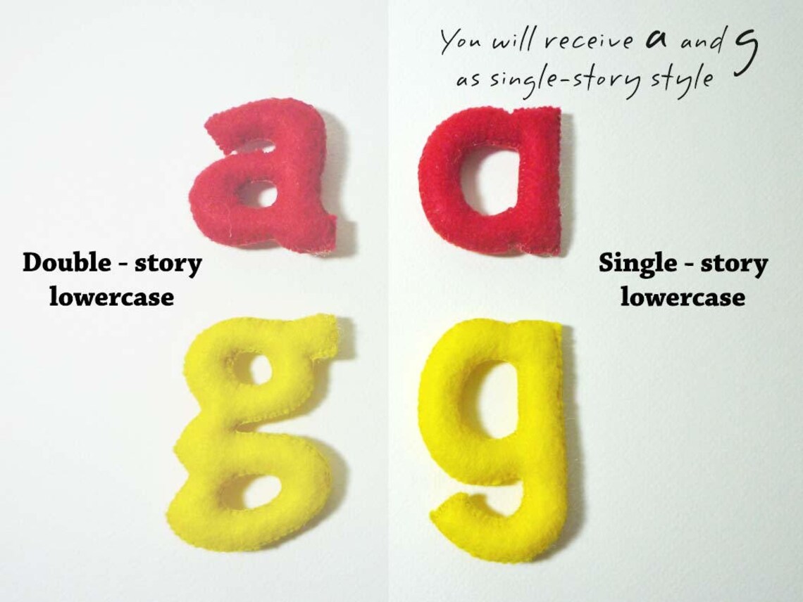 Felt Stuffed Alphabet Felt Letters for Kids Educational Toy Etsy