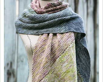 SHAWL KNITTING PATTERN - Revival