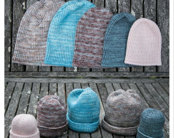 HAT KNITTING PATTERN - Stretchable Beanie