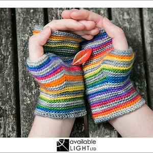 MITTS CROCHET PATTERN Spring Mitts image 5