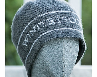 HAT KNITTING PATTERN - Winter Is Coming (game of thrones)