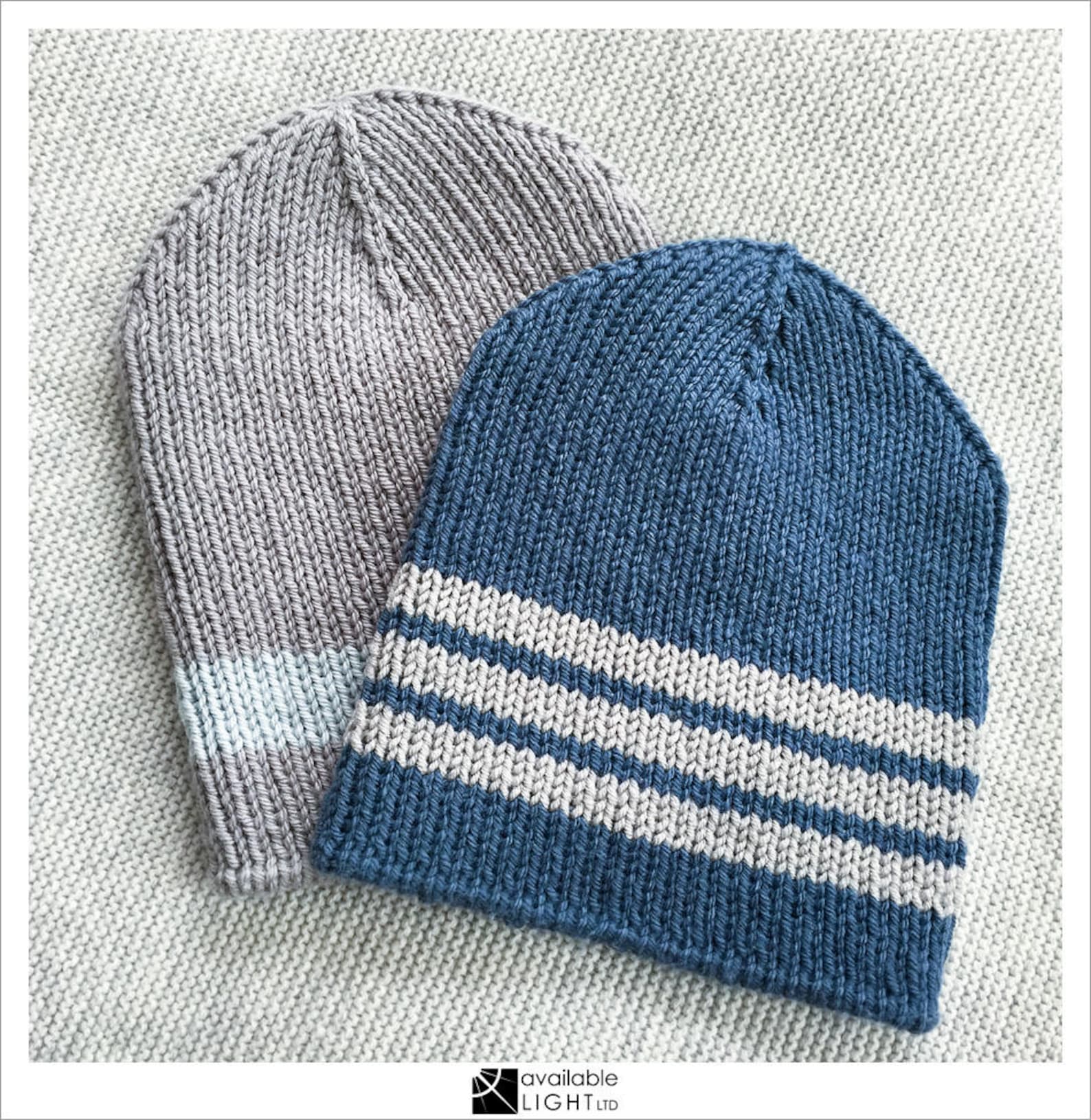 HAT KNITTING PATTERN - Sporty Beanie - Etsy