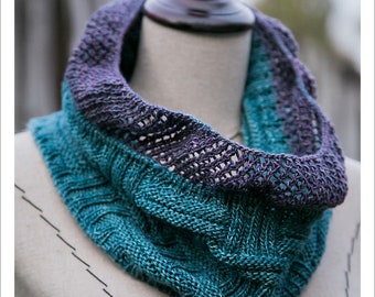 COWL KNITTING PATTERN - Gift Basket