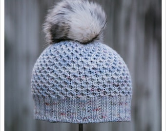 HAT KNITTING PATTERN - Wicker