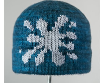 HAT KNITTING PATTERN - Snowball Fight