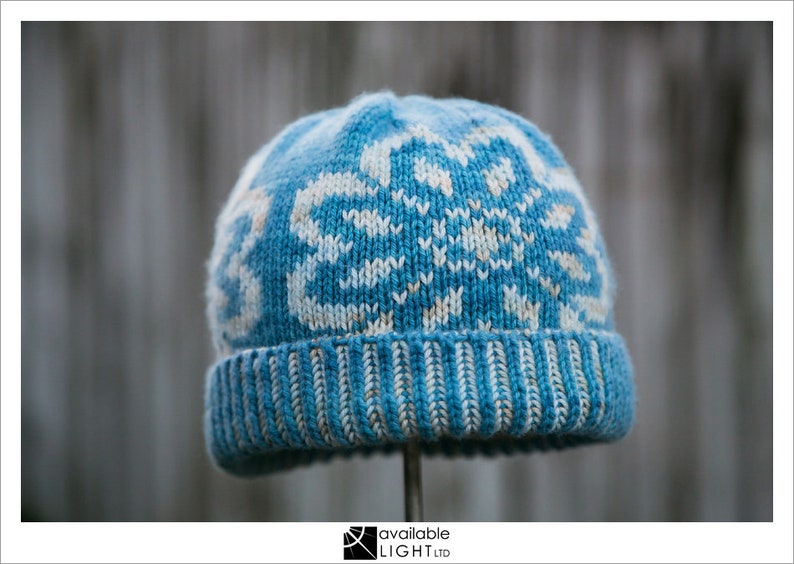 HAT KNITTING PATTERN Winterspring i image 2