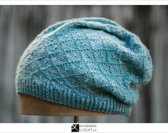 HAT KNITTING PATTERN - Starry Night