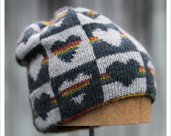 HAT KNITTING PATTERN - u-knit-y (hat) charity fundraiser