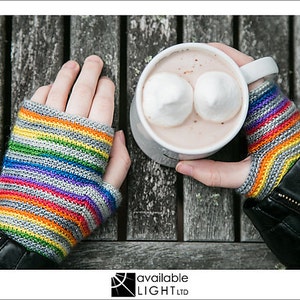 MITTS CROCHET PATTERN Spring Mitts image 1