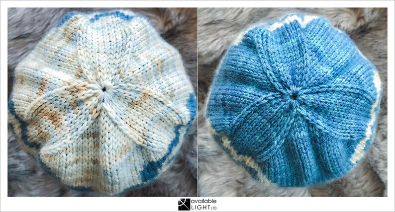 HAT KNITTING PATTERN Winterspring i image 6