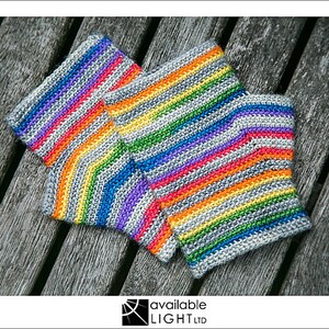 MITTS CROCHET PATTERN Spring Mitts image 4