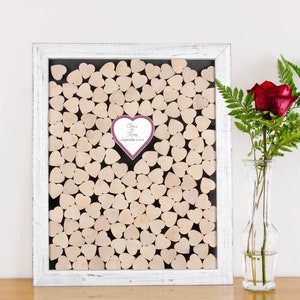 Wedding Guest Book Alternative Wedding Guest Book Rustic Wedding Decor Sign Guest Book Guestbook Wood Boho Wedding Gift Drop Box Guest Book