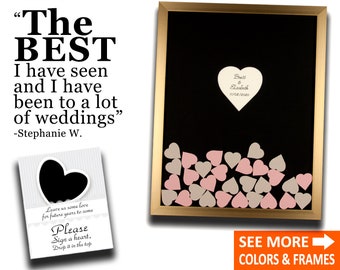 Wedding Guest Book Alternative Guestbook Drop Box Guest Book Heart Guestbook Wedding Alternative Guest Book Idea Drop Box Wedding Guestbook