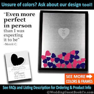Shadow Box Guestbook Wedding Guest Book Shadowbox Guest Book Wedding Guestbook Drop Top Guestbook Wedding Drop Box Drop Top Guest Book Ideas