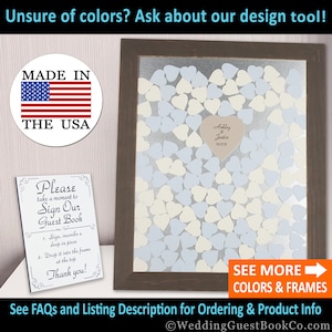 Unique Wedding Guest Book Alternative Drop Top Guest Book Wedding Alternative Rustic Wedding Guestbook Alternative Heart Guest Book Ideas