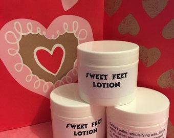 Sweet feet lotion