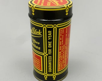 Zenith Tibet Almond Stick Scratch Remover Advertising Tin Antique Vintage