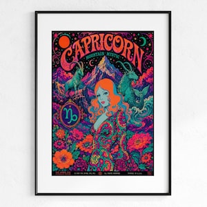 Blacklight Astrological Posters - Etsy