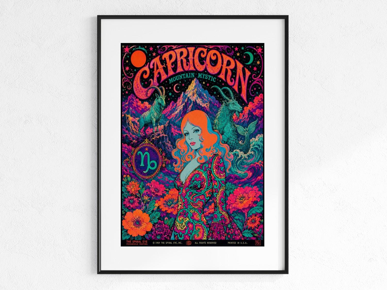 Blacklight Astrological Posters - Etsy