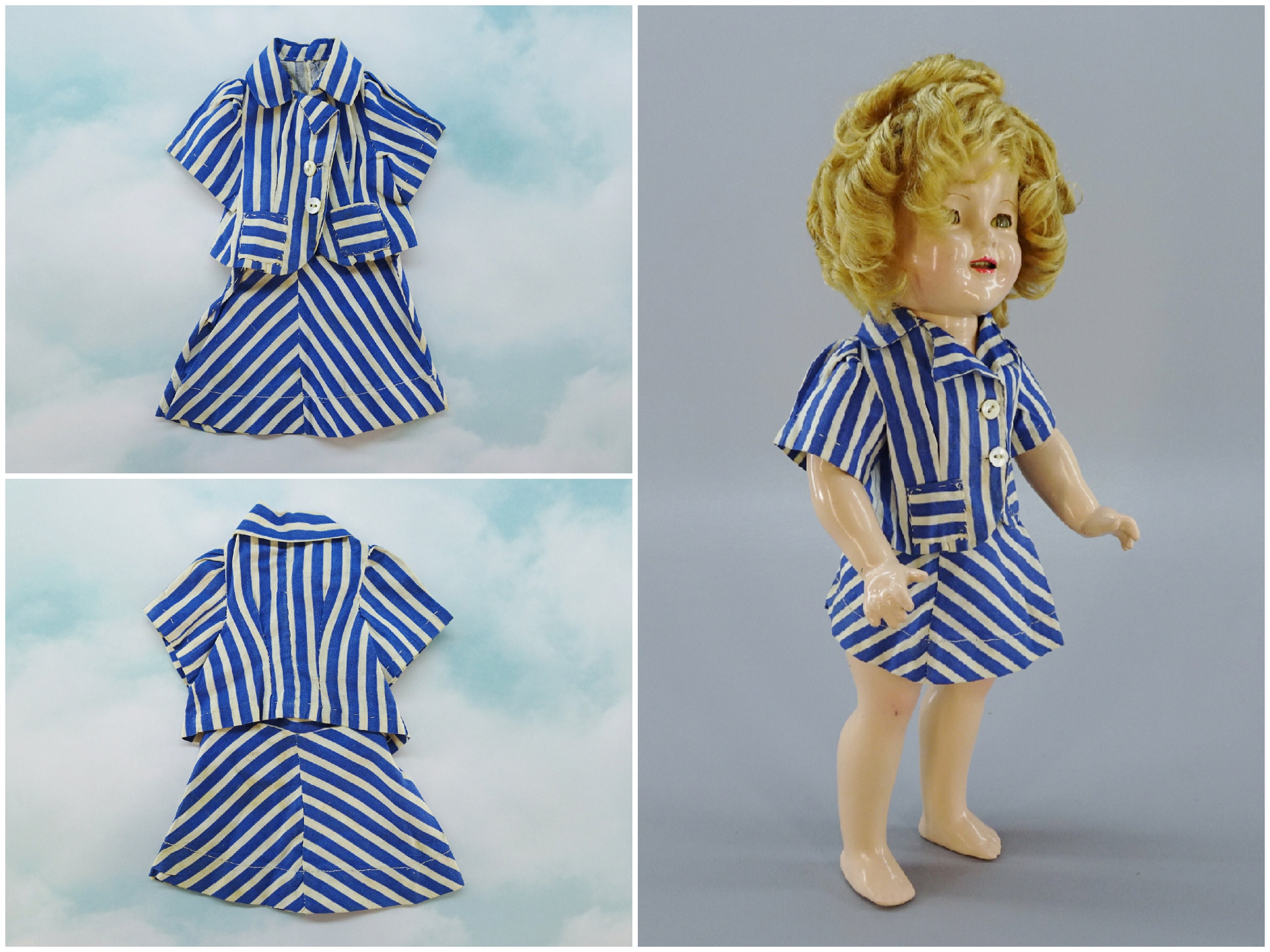 VINTAGE PATTERN  for 14" COMPOSITION  SHIRLEY DOLL 