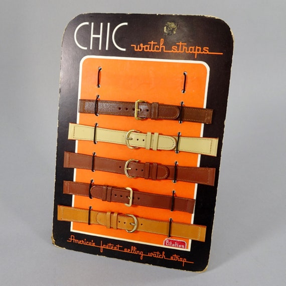 1930s - 1940s Vintage CHIC Watch Straps, Citation… - image 4