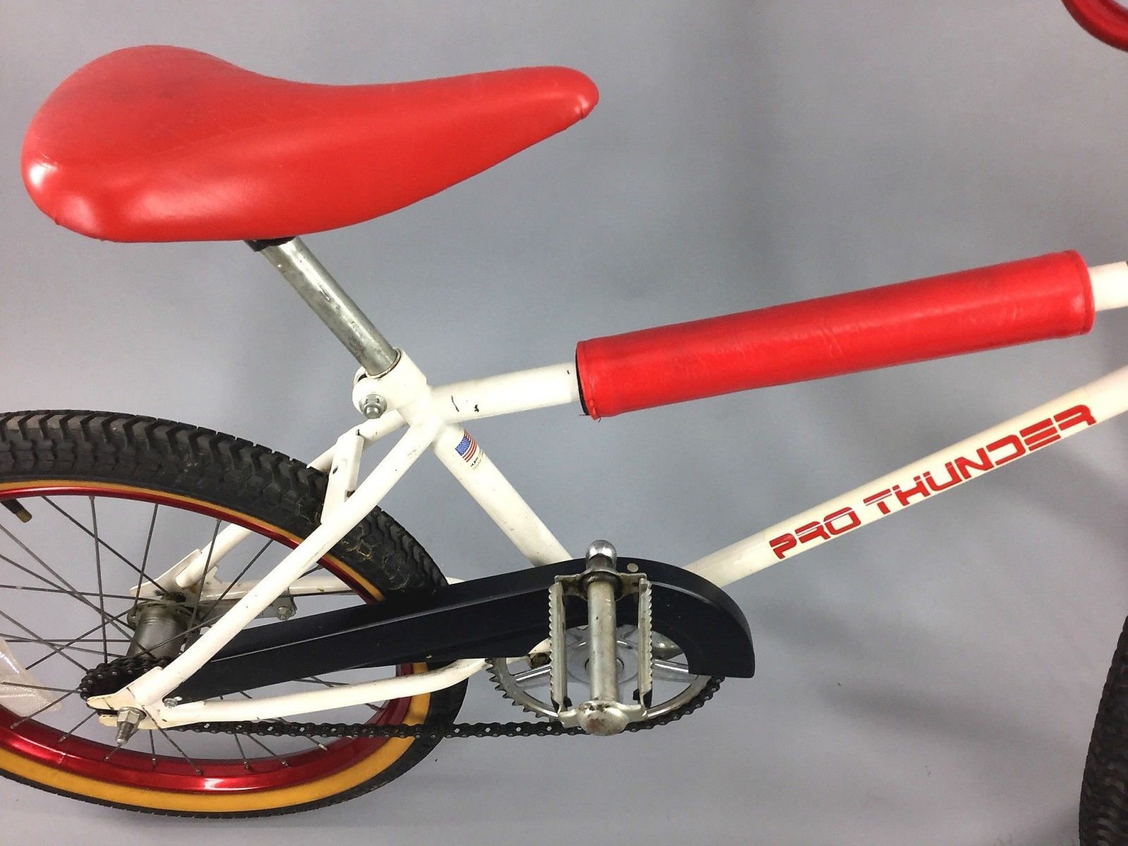 1980's Vintage Huffy Pro Thunder BMX Bicycle Complete Etsy