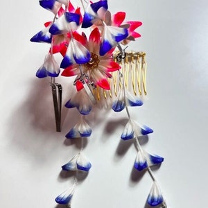 Bira kanzashi / swinging kanzashi hair stick