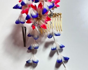 Kanzashi 3PCS Gin Bira 20 Flutters Wire for Handcrafting Kanzashi