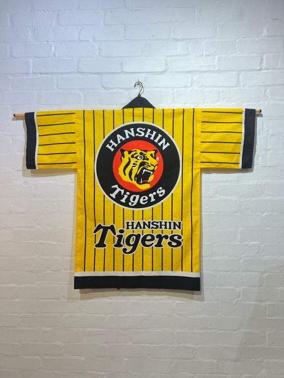 SOLD/ Hanshin Tigers Novelty Happi  Cotton Jacket