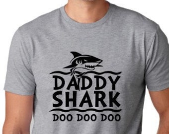 Daddy Shark Shirt, Daddy Shark, Dad Shark T-Shirt, Shark family Party Shirt, Family Shark Shirts, Daddy Shark T-Shirt, Fathers Day Gift