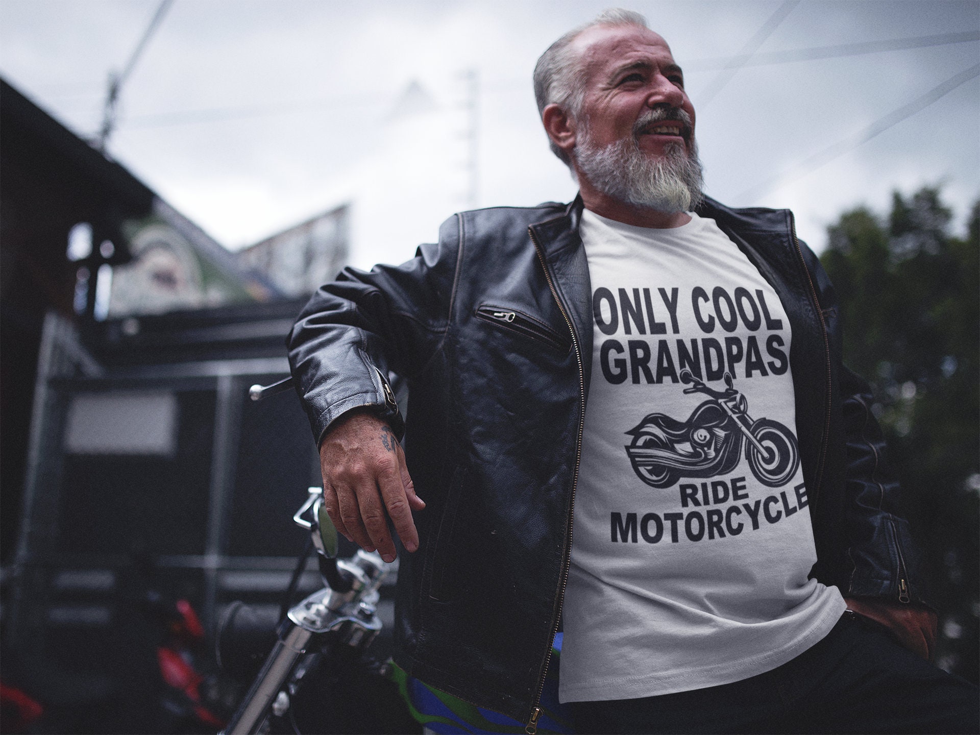 motorcycle grandpa gifts