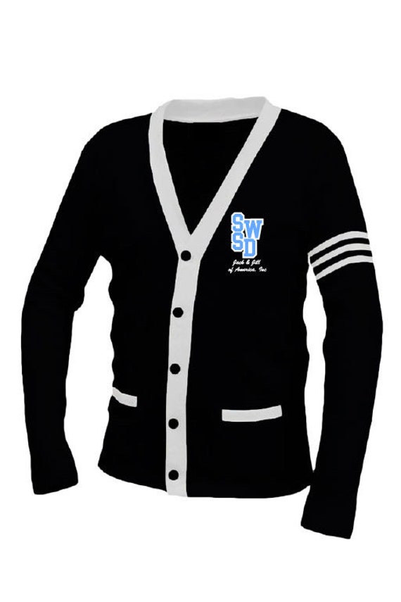 SWSD Custom Black and White Embroidered Jack & Jill Inspired