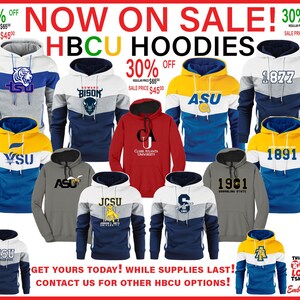 North Carolina A&T Inspired Embroidered Hoodie, College Apparel, Unisex Fit, HBCU Hoodie image 2