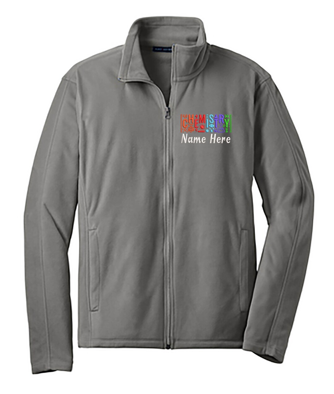 Math Jacket Embroidered Unisex Personalized Teacher Fleece Jacket. Math Teacher ...